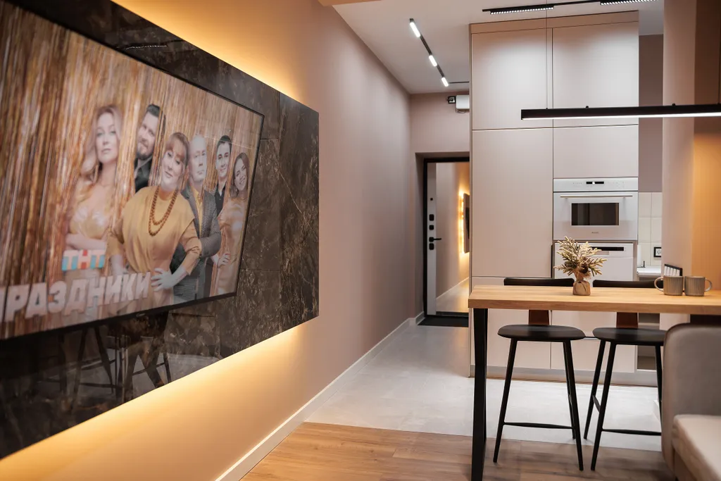 Современная квартира в центре Хибин