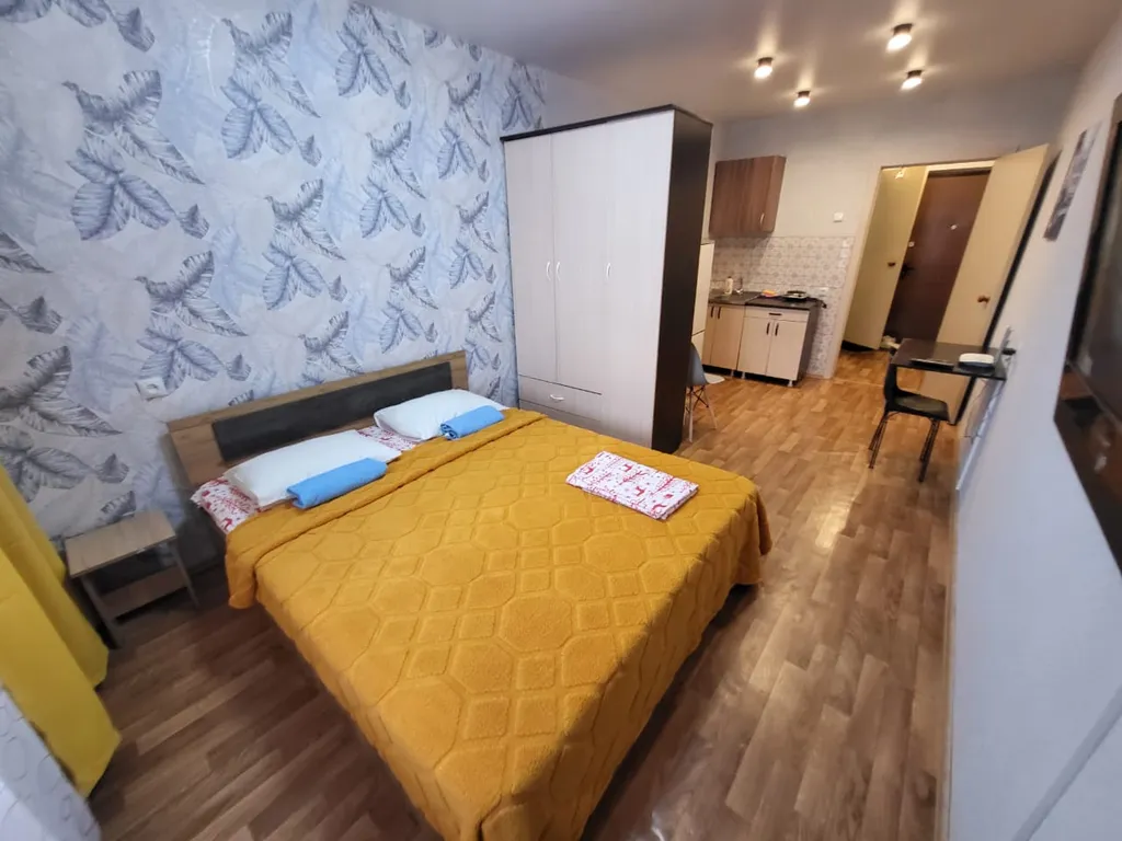 Студия с панорамным видом рядом с БСМП