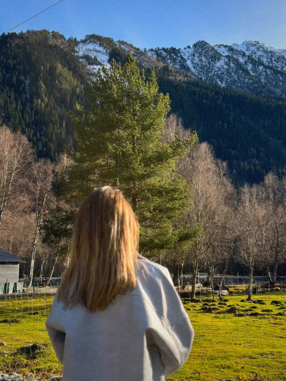 Коттедж Домик на Софийской поляне рядом с лесом и речкой — Архыз