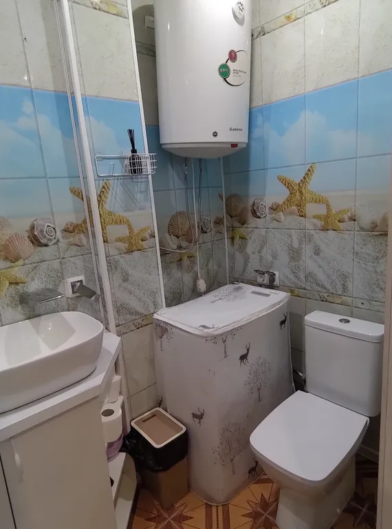 Светлая уютная трёхкомнатная квартира