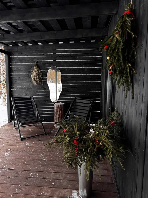 6-местный дом c видом на лес