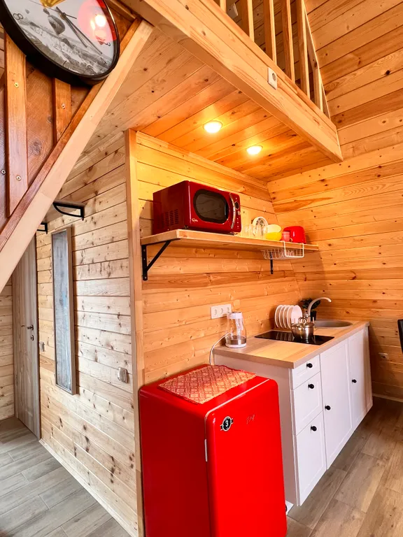 Коттедж Современный дом в стиле A-frame — Иннолово