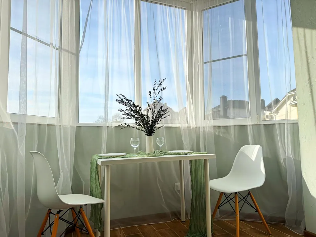 Студия с видом на море