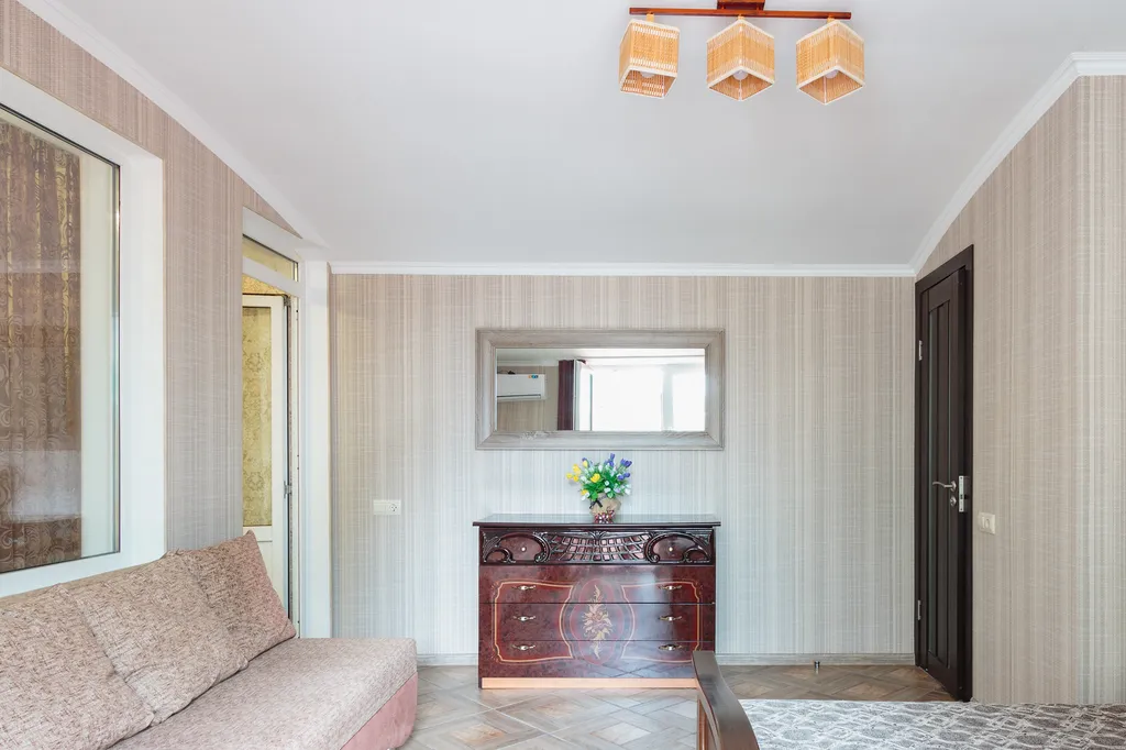 Квартира Квартира Апартамент трёхкомнатный у моря, закрытый ЖК с парковкой возле дома — Анапа