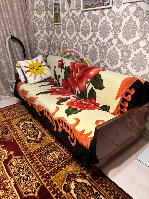 Комната в квартире с хозяином, место, где есть спальное место