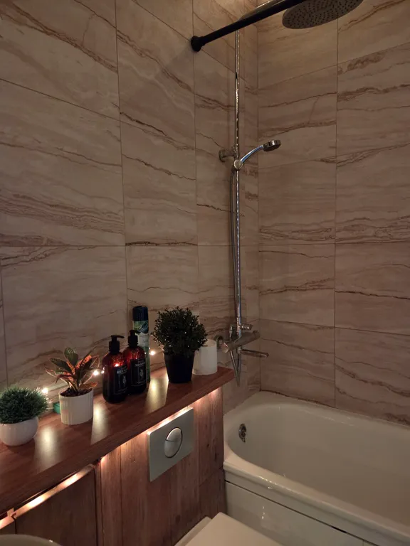 Студия с дизайнерским ремонтом в центре города