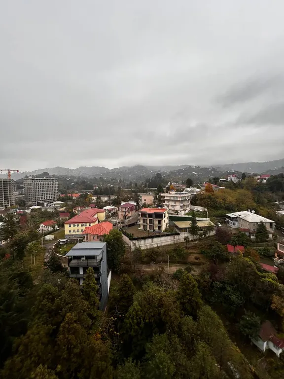 Уютная студия с видом на горы