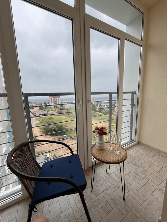 Квартира Квартира Невероятно уютная новая студия с красивым видом на реку и город — Волгоград