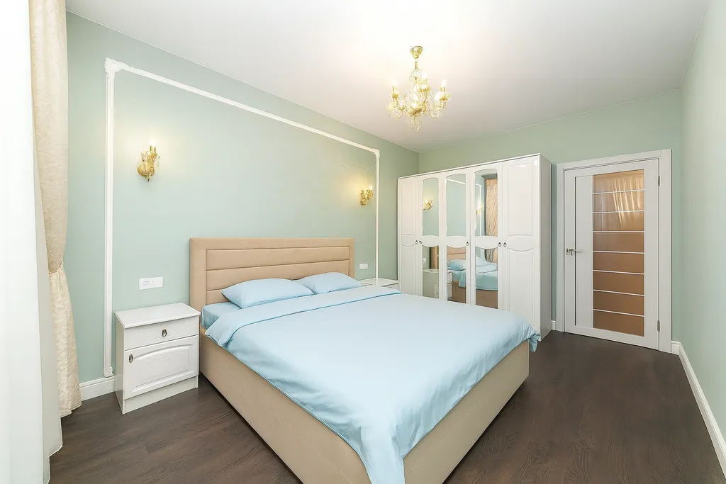 Квартира Уютная двухкомнатная квартира — Мирное