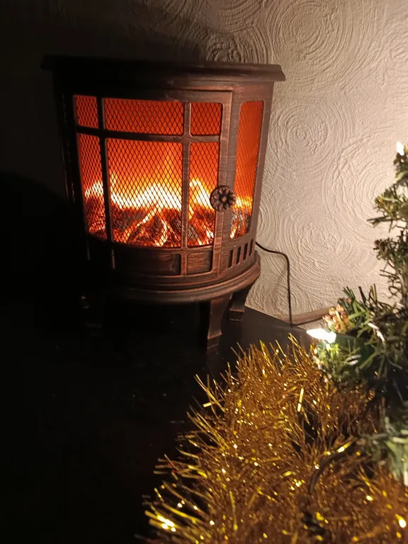 Романтичная однушка с камином на Волжской набережной