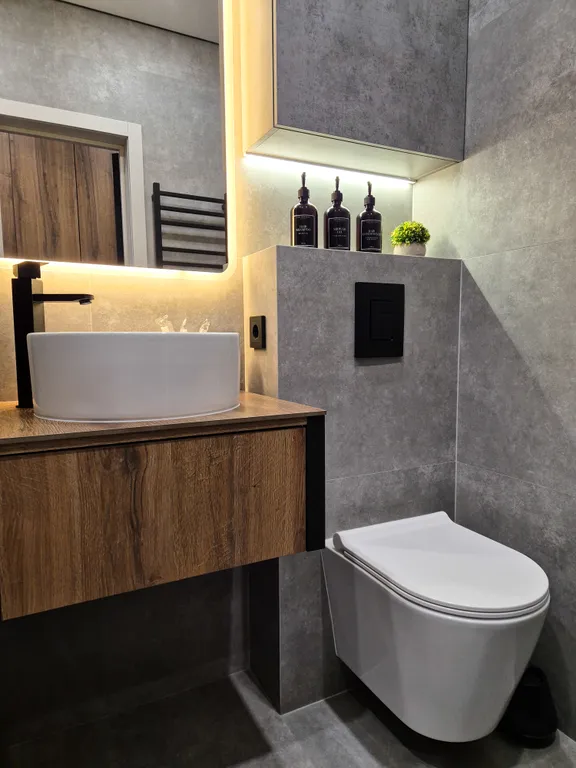 Уютная студия с ванной и прекрасным видом на реку и лес