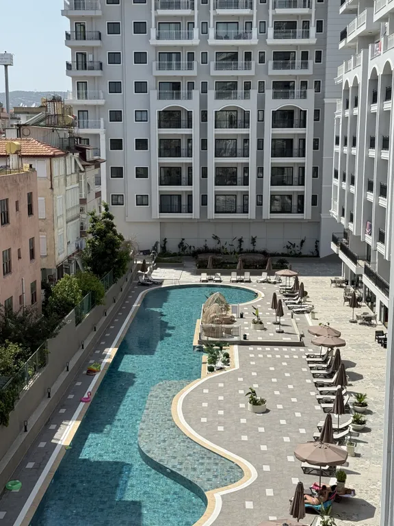 Апартаменты с двумя спальнями в районе пляжа Клеопатры