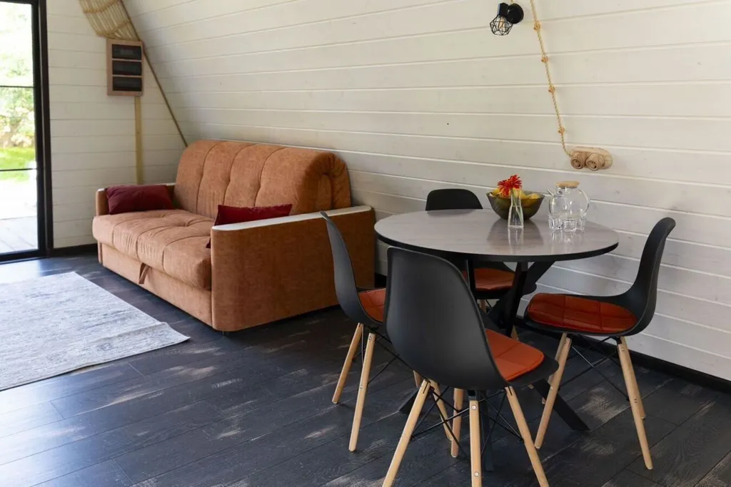 А-фрейм уютные вечepa