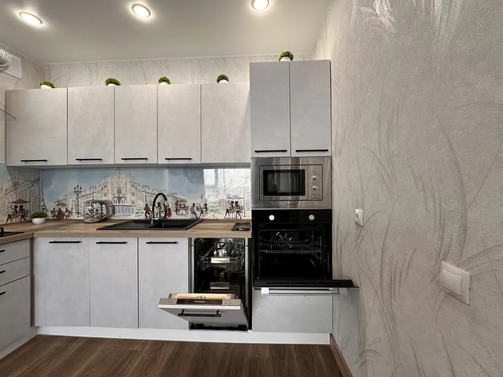 Современная 2-комнатная квартира в центре Рязани рядом с ТРЦ Премьер