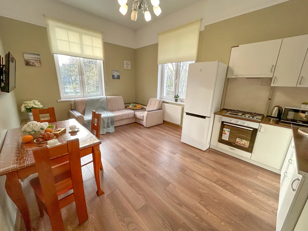 Балт апартментс Пионерский 4 с двумя спальнями