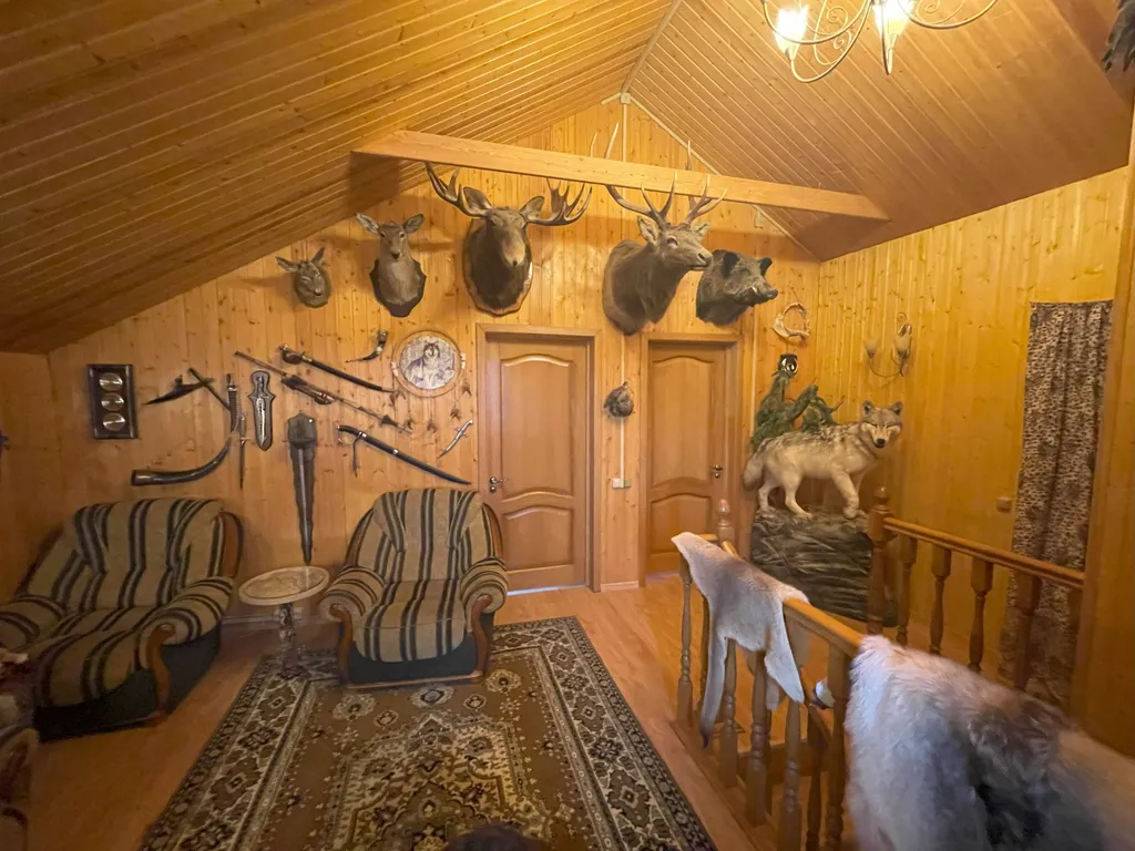 Коттедж Загородный дом с баней в заповедной зоне для отдыха и рыбалки — Воздвиженское