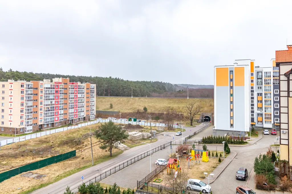 Солнечная квартира с видом на лес