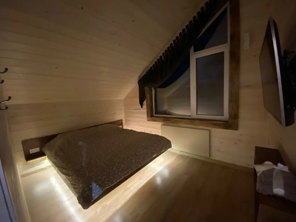 Дом в лесу, сибирский банный чан