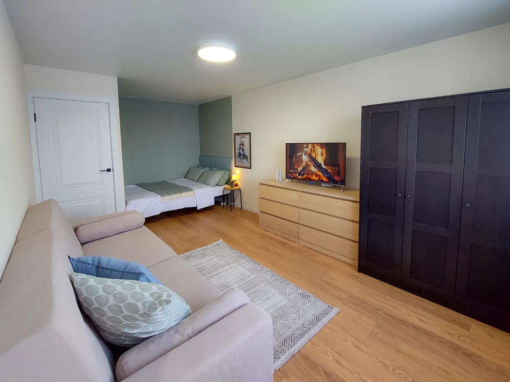 Уютная квартира с видом на Волгу