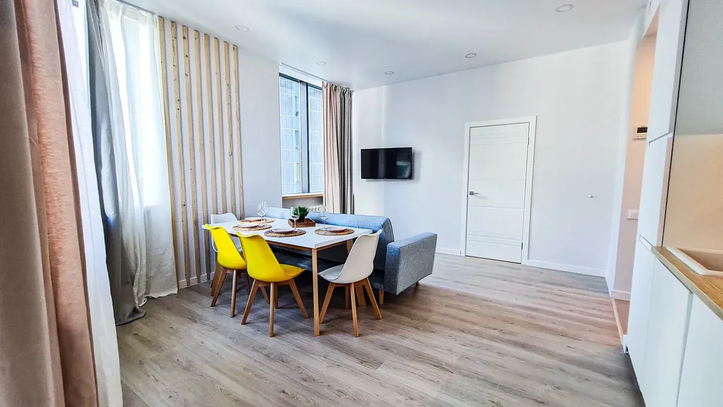 Квартира Квартира Шикарная Скандинавия с видом на Москва Сити — Москва