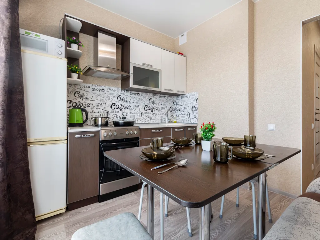 Однокомнатная квартира с видом на лес