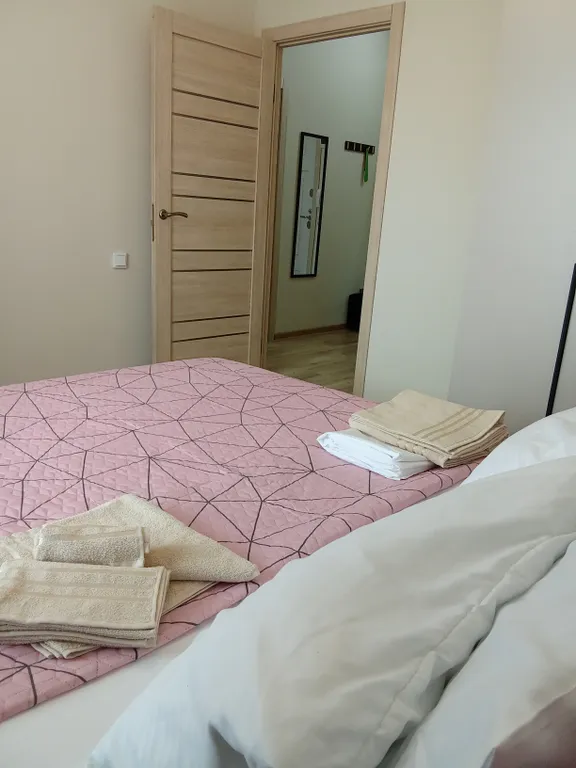 Видовая евродвушка с видом на реку готова к новому году