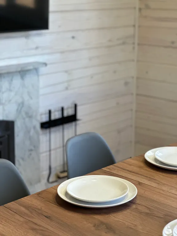 Дом с баней у водохранилища