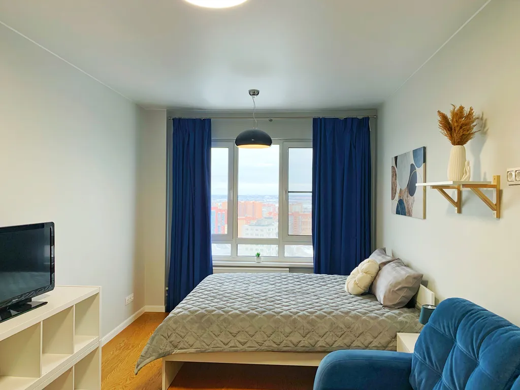 Уютная квартира с панорамным видом на город