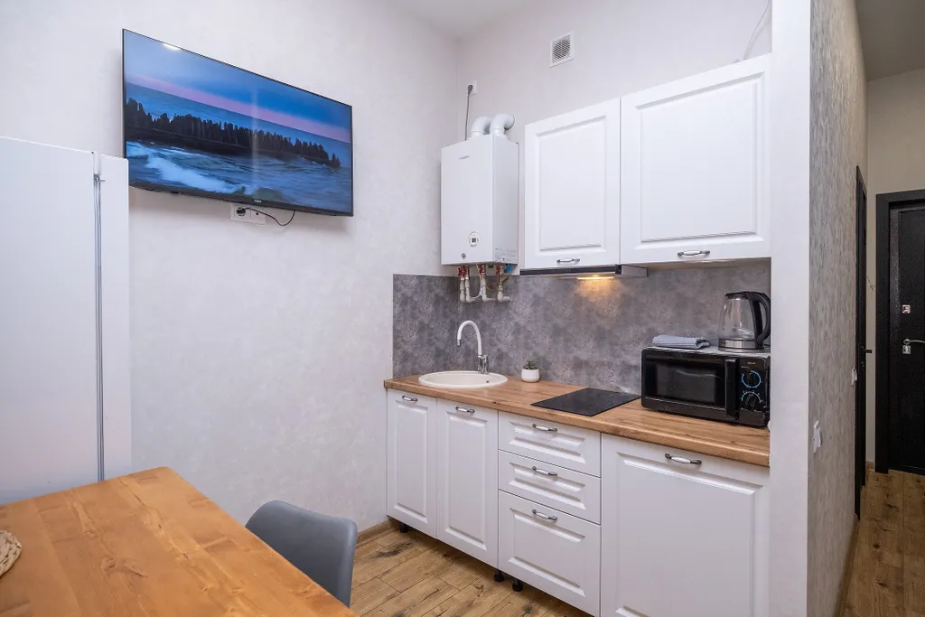 Квартира с террасой и шикарным видом на горы