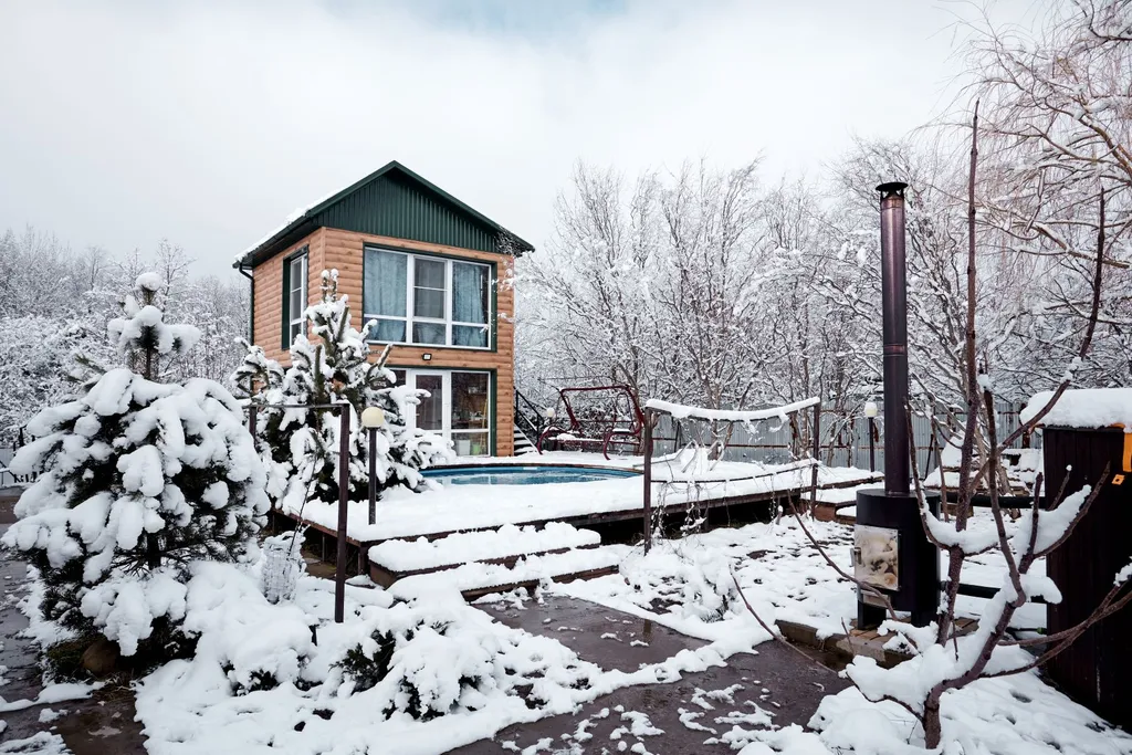 Уютный гостевой дом в лесной зоне