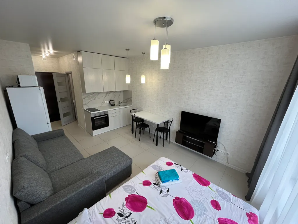 Комфортная студия в элитном доме, рядом парк Ангелов, автовокзал