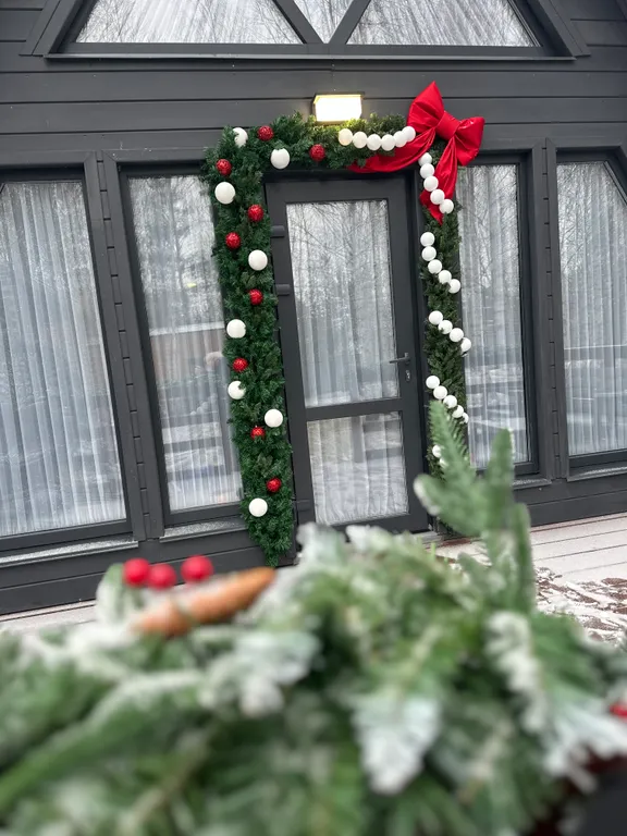 Уютный новый дом А-frame Седьмой берег