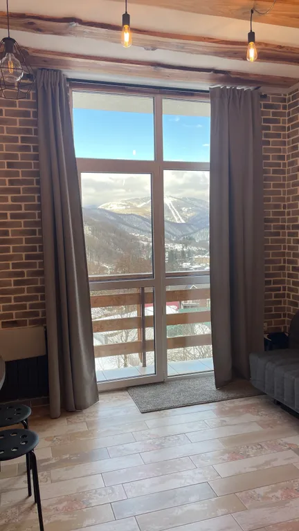 Red freezer apartament