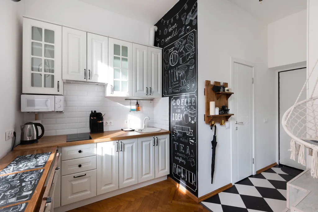 Квартира Квартира Студия White and black — Москва
