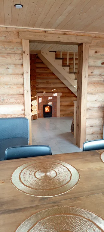 Дом с баней на берегу Северной Двины