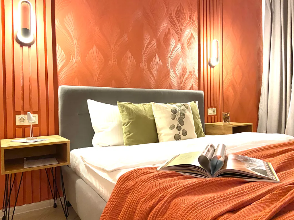 Современная квартира в центре в новом доме с частной парковкой