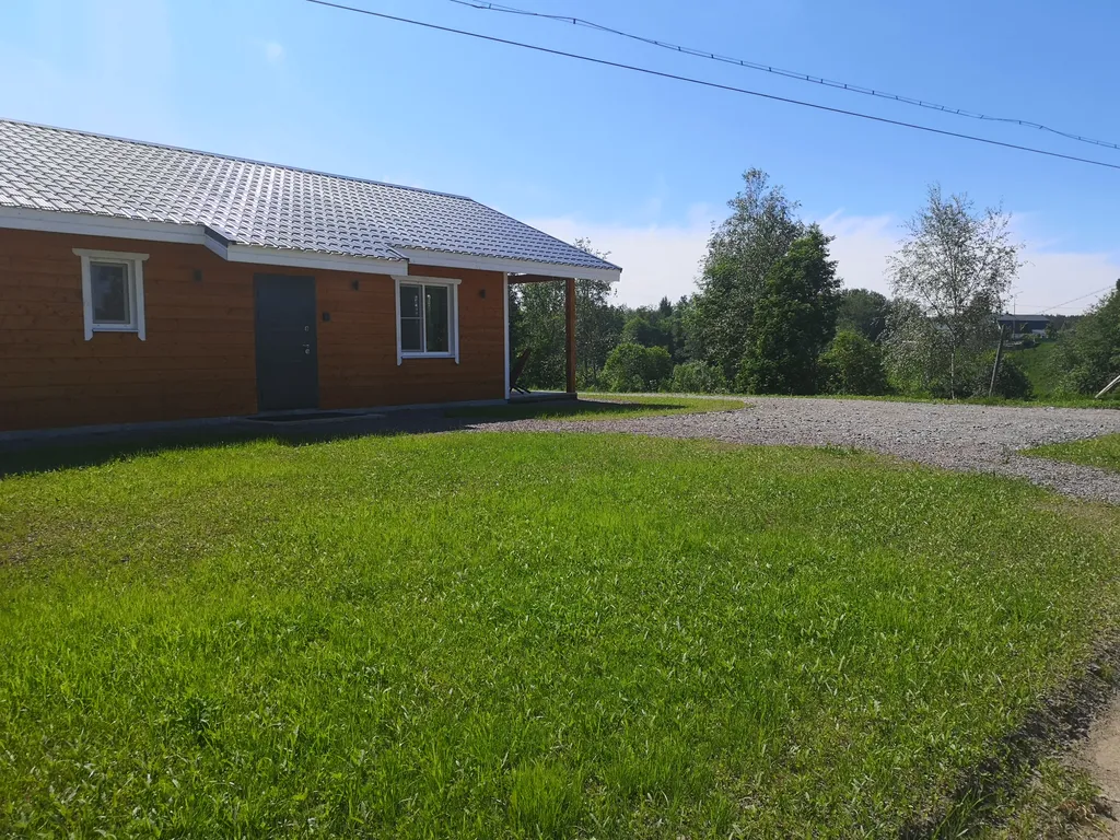 Коттедж Гостевой дом с террасой и сауной в Карелии, вблизи реки и озера Ладоги — Видлица