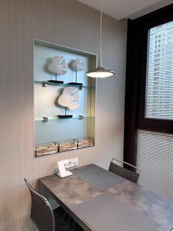 Уютная квартира-студия в центре Сестрорецка