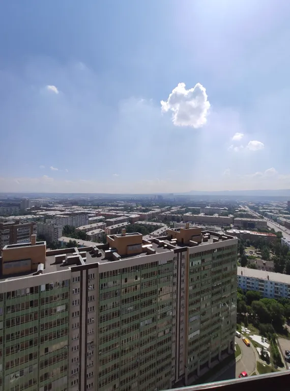 Квартира Квартира Шикарная студия с видом на город — Красноярск