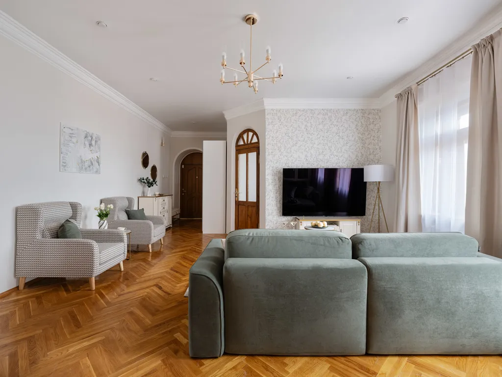 Квартира Квартира GM Apartments Новая и тихая трешка на Тверской — Москва