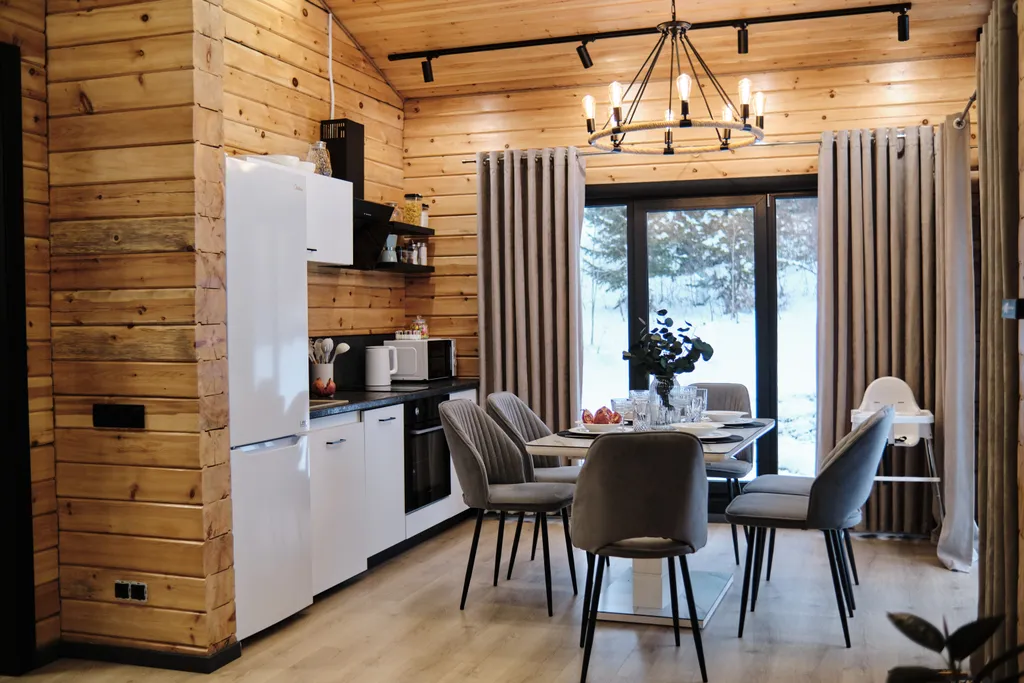 Двухкомнатный дом с сауной