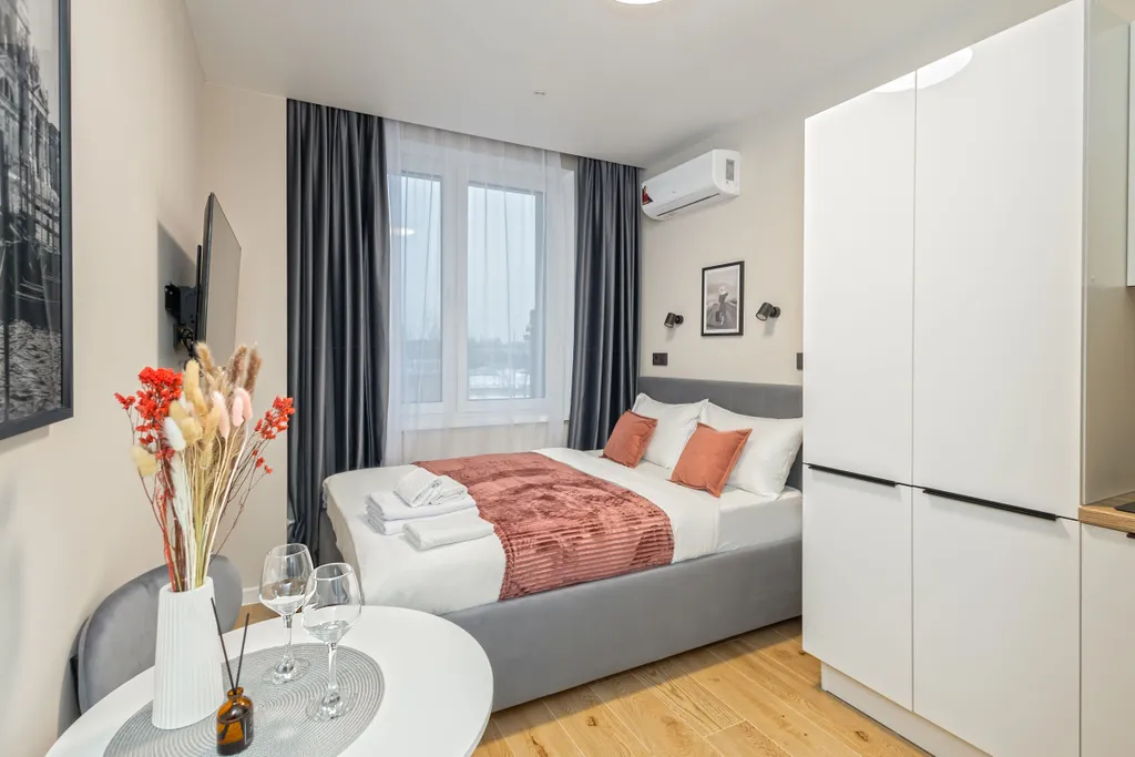 Квартира Квартира Уютная мини-студия в ЖК Легендарный квартал — Москва