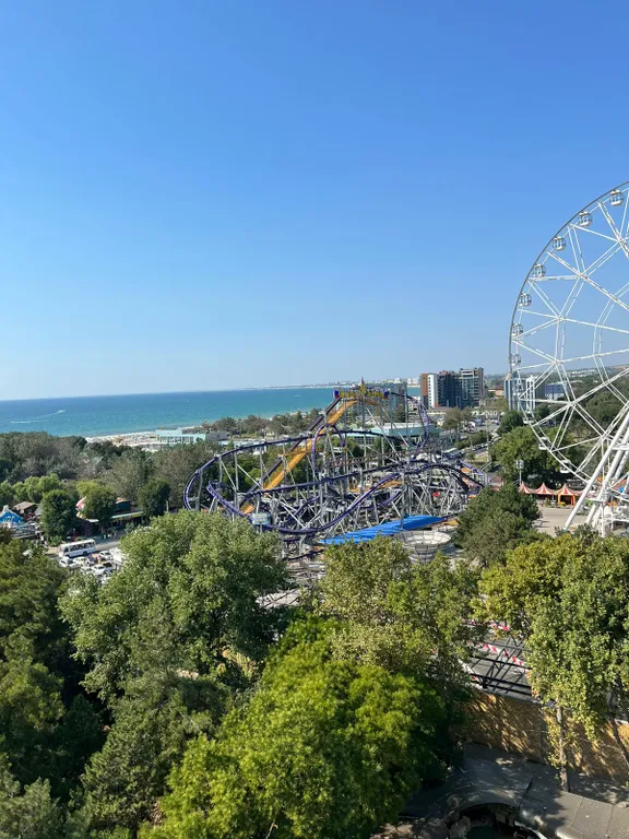 Апартамент с видом на море и панорамный город