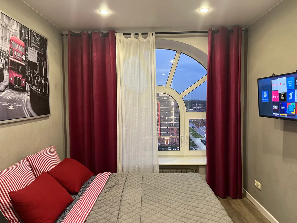 Квартира Студия Red — аренда посуточно в Видное