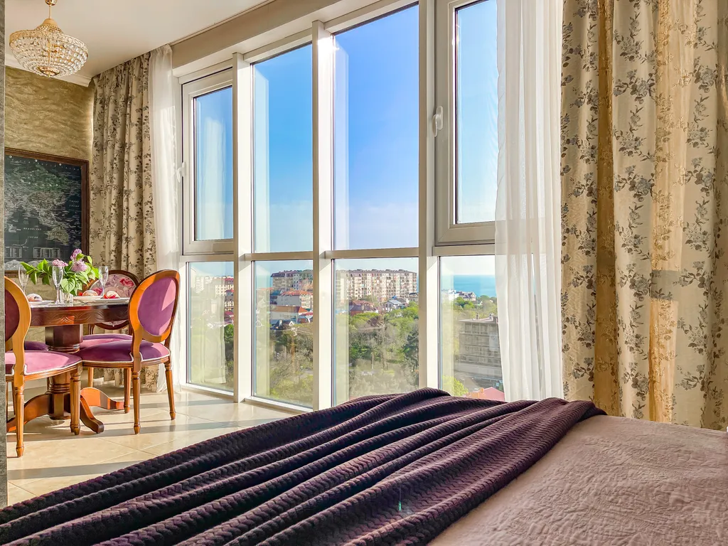 Квартира Квартира в сквере с панорамным видом на море — Анапа