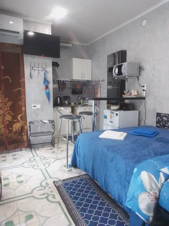 Квартира Квартира Комфортная министудия в частном домовладении возле вокзалов — Севастополь