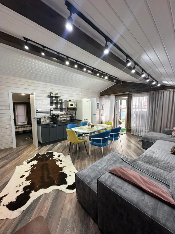 Коттедж Уютный домик на базе отдыха глэмпинге Салтыковские бани - Мир пара — Ганусово