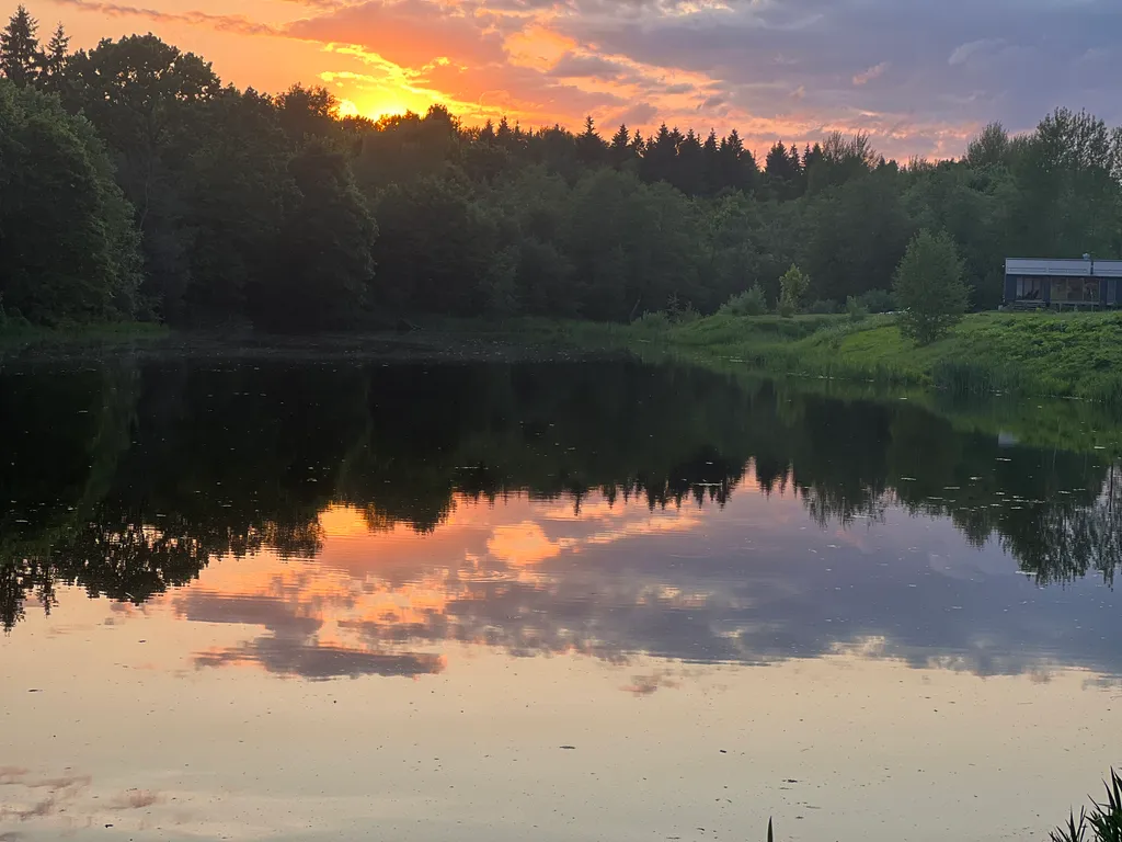 Дом с видом на реку недалеко от Moscow Raceway