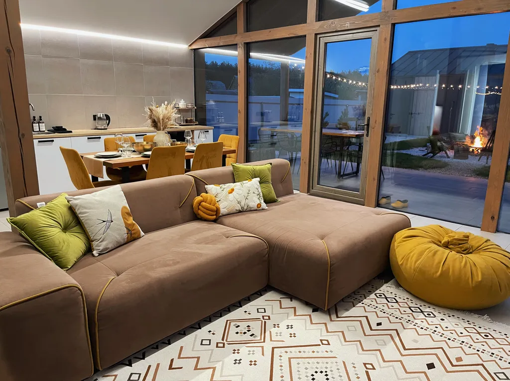 Просторный барнхаус с баней