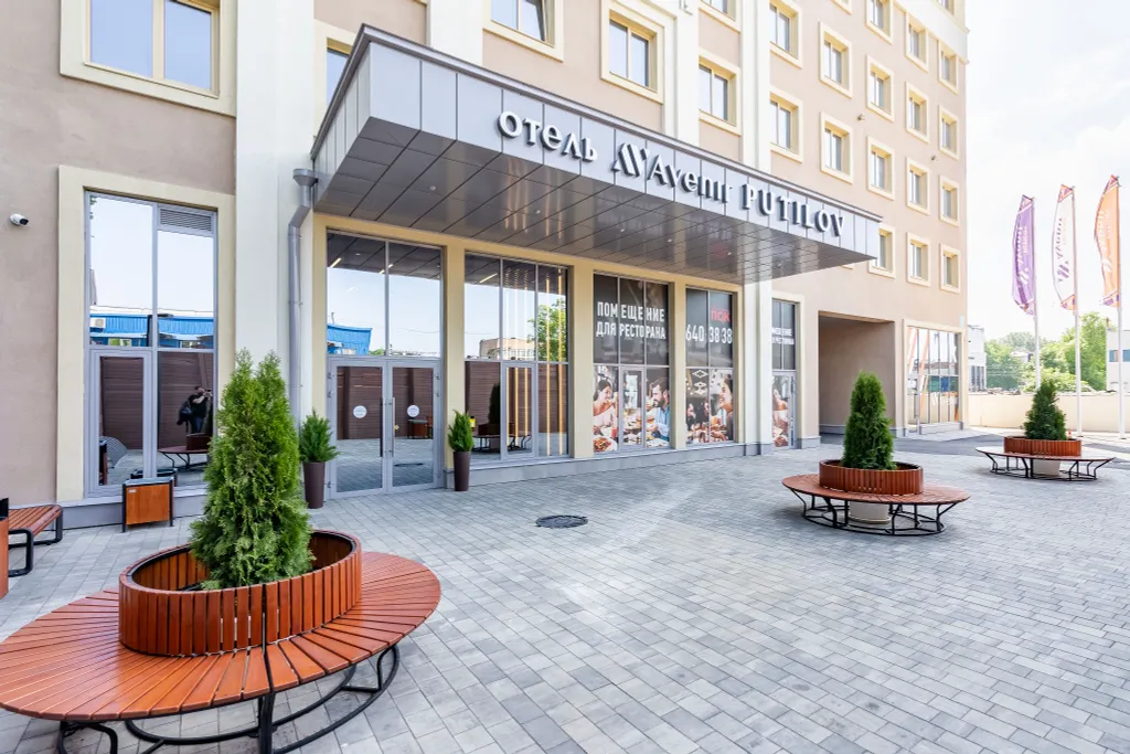 Квартира Квартира Уютная студия у метро — Санкт-Петербург